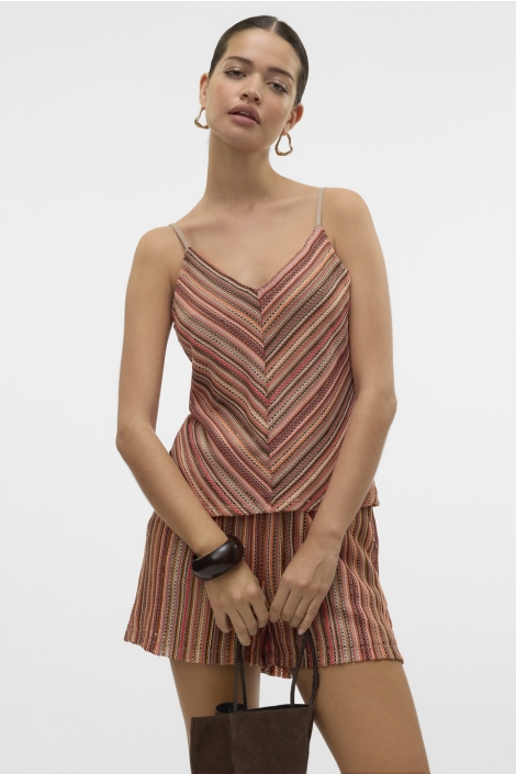 Vero Moda vmdemi stripe singlet top jrs ga vo